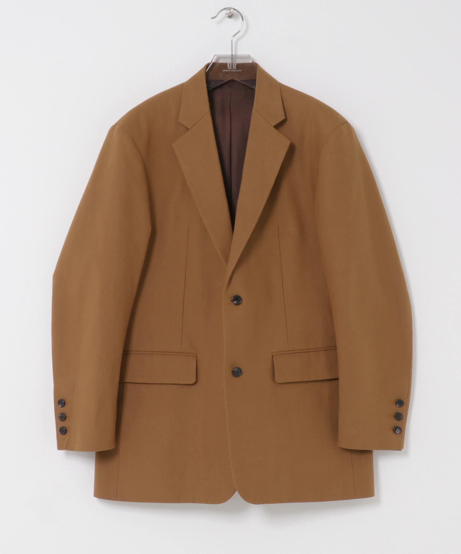 semoh　OX Cotton Tailored Jacket BROWN 2